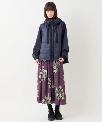 小さいサイズ】パデッドジップアップジャケット | HIROKO BIS（Women