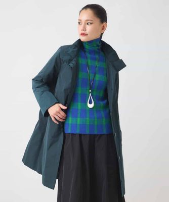 送料無料】【小さいサイズ】メモリータフタフリルカラーコート