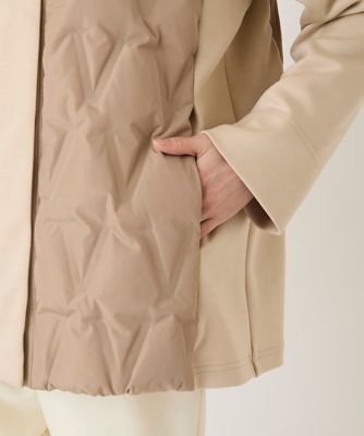 ヒロコビス（hirokobis）/【小さいサイズ】圧着キルトジョイントデザインコート 小さいサイズ】圧着キルトジョイントデザインコート | HIROKO BIS