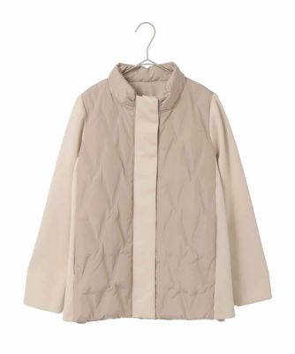 小さいサイズ】圧着キルトジョイントデザインコート | HIROKO BIS