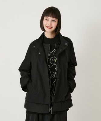 小さいサイズ】レイヤード風ツイルダウンコート | HIROKO BIS（Women