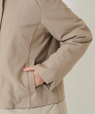 小さいサイズ】レイヤード風ツイルダウンコート | HIROKO BIS（Women