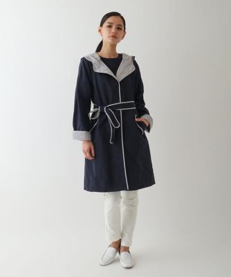 Hiroko Bis♡レディースショートコートM 小さいサイズ】リバーシブルタフタスプリングコート | HIROKO BIS