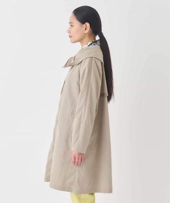 小さいサイズ】ビッグカラーテントラインコート | HIROKO BIS（Women