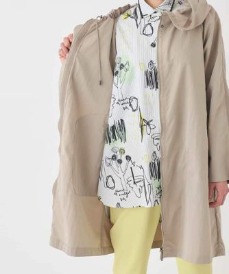 小さいサイズ】ビッグカラーテントラインコート | HIROKO BIS（Women