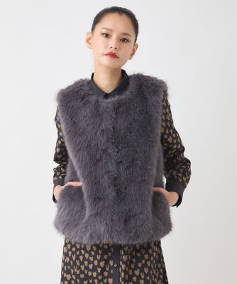 小さいサイズ】シャギーフェイクファージレ | HIROKO BIS（Women