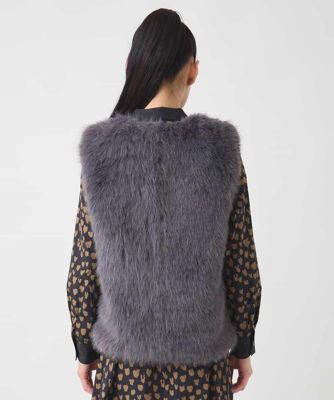 小さいサイズ】シャギーフェイクファージレ | HIROKO BIS（Women