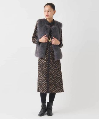 小さいサイズ】シャギーフェイクファージレ | HIROKO BIS（Women