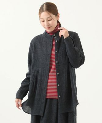 ウールリファインガーゼチュニックブラウス | GIANNI LO GIUDICE