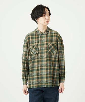 ＜GIANNI LO GIUDICE (Women)＞先染めチェックブラウス