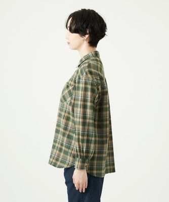 先染めチェックブラウス | GIANNI LO GIUDICE (Women)/ジャンニロ