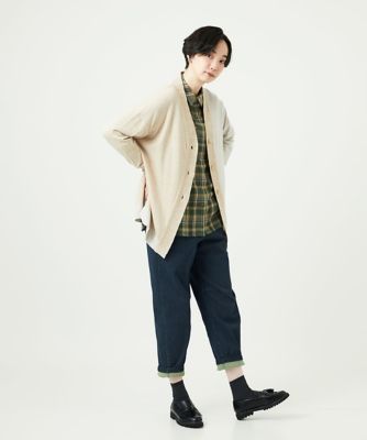 先染めチェックブラウス | GIANNI LO GIUDICE (Women)/ジャンニロ