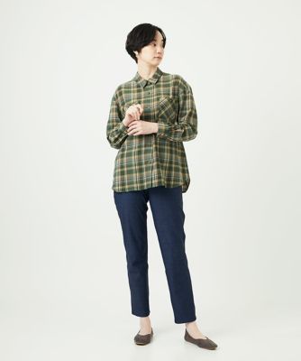 先染めチェックブラウス | GIANNI LO GIUDICE (Women)/ジャンニロ