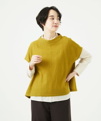 GIANNI LO GIUDICE (Women)/ジャンニロジュディチェ リファインガーゼブラウス 25イエロー トップス【三越伊勢丹/公式】