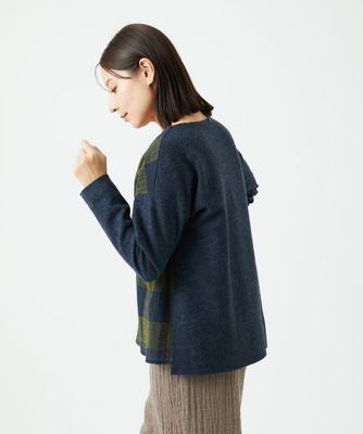 日本製］リファインガーゼブロックチェックプルオーバー | GIANNI LO