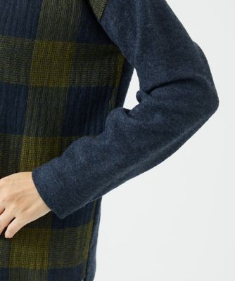 日本製］リファインガーゼブロックチェックプルオーバー | GIANNI LO