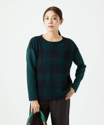 日本製］リファインガーゼブロックチェックプルオーバー | GIANNI LO