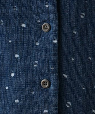 GIANNI LO GIUDICE / ジャンニ・ロ・ジュディチェ [洗える]二重織ガーゼデニムドットブラウス 洗える]二重織ガーゼドットブラウス | ジャンニ・ロ・ジュディ