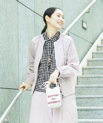 ＜GIANNI LO GIUDICE (Women)＞［洗える］ナイロンワッシャーブルゾン