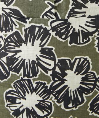 洗える］ファンキーフラワープリントブラウス | GIANNI LO GIUDICE