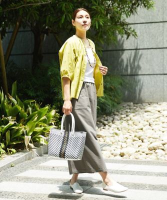 洗える］ドットジャガードシャツブラウス | GIANNI LO GIUDICE (Women