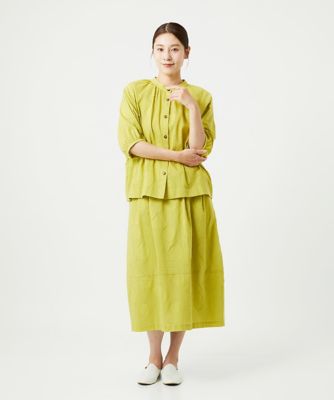 洗える］ドットジャガードシャツブラウス | GIANNI LO GIUDICE (Women