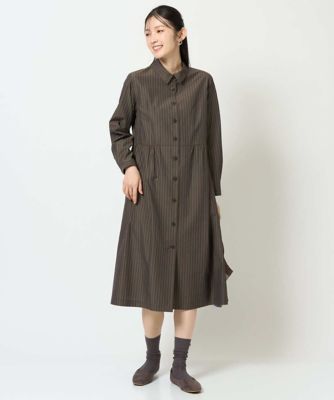 洗える］レジメンストライプワンピース | GIANNI LO GIUDICE (Women