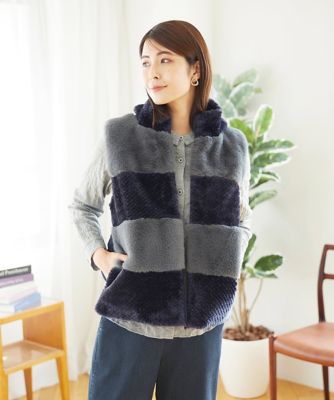 ボアタフタキルトベスト | GIANNI LO GIUDICE (Women)/ジャンニロ