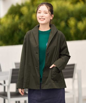 洗える］LIMONTAハイマルチタフタショートコート | GIANNI LO