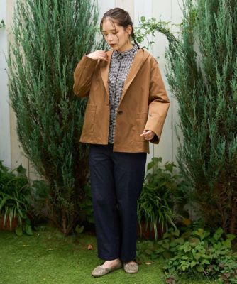 洗える］LIMONTAハイマルチタフタショートコート | GIANNI LO