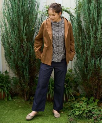 洗える］LIMONTAハイマルチタフタショートコート | GIANNI LO