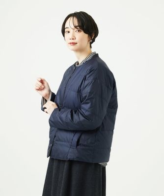 ＜GIANNI LO GIUDICE (Women)＞ソフトタフタリバーシブルダウン　