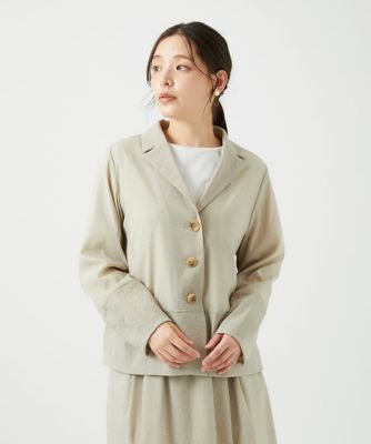 ＜GIANNI LO GIUDICE (Women)＞［日本製］クレイペーパーナイロンジャケット