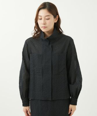 美品】GAULTIER(ゴルチェ)/シャツブルゾン/ギンガムチェック/38
