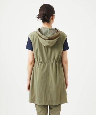 ［洗える・撥水加工］ナイロンリぺレントロングジレ