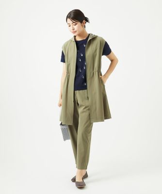 ［洗える・撥水加工］ナイロンリぺレントロングジレ