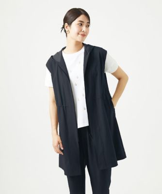 ［洗える・撥水加工］ナイロンリぺレントロングジレ