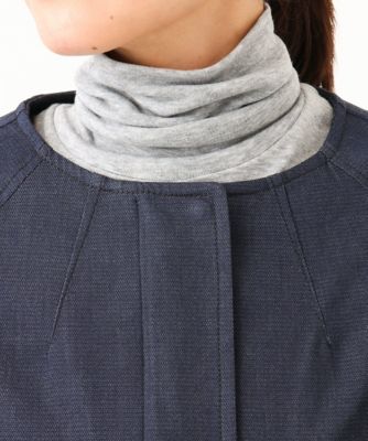 ［洗える］デニムライクシャンブレージャケット
