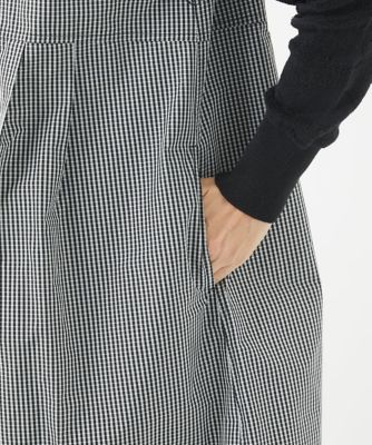 洗える］ギンガムチェックタフタロングベスト | GIANNI LO GIUDICE