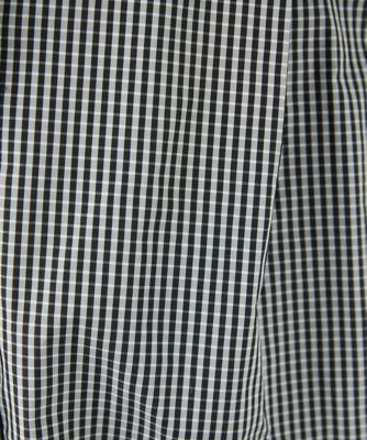 洗える］ギンガムチェックタフタロングベスト | GIANNI LO GIUDICE