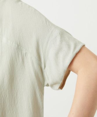 ［洗える・リバーシブル］ポリエステルレーヨンプレーンウェーブワンピース