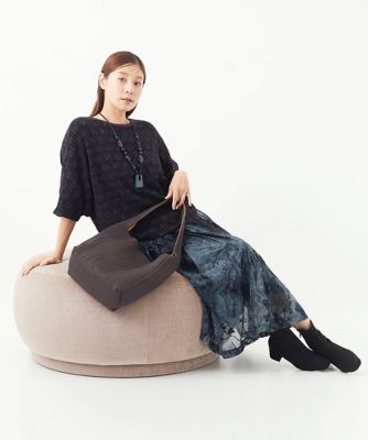 ［日本製］シェニールジャガードニットプルオーバー