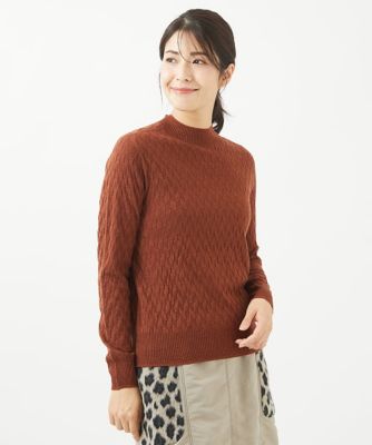 GIANNI LO GIUDICE / ジャンニ・ロ・ジュディチェ [洗える]ウール混ラメニット 洗える］ウール混ラメニット | GIANNI LO GIUDICE (Women