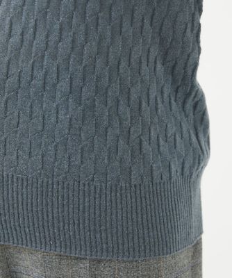GIANNI LO GIUDICE / ジャンニ・ロ・ジュディチェ [洗える]ウール混ラメニット 洗える］ウール混ラメニット | GIANNI LO GIUDICE (Women