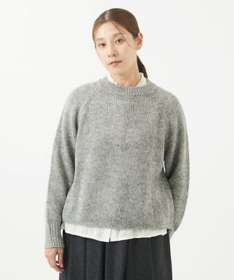 シルク混ファンシーニット