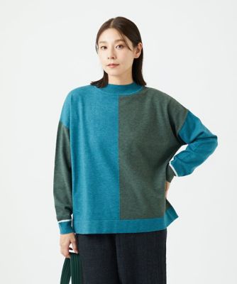 ＜GIANNI LO GIUDICE (Women)＞バイカラーニット