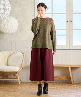 ミックスヤーンニット | GIANNI LO GIUDICE (Women)/ジャンニロ
