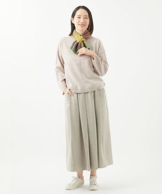 アイレットプルオーバーニット