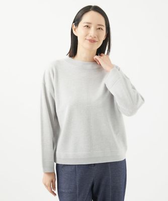 アイレットプルオーバーニット