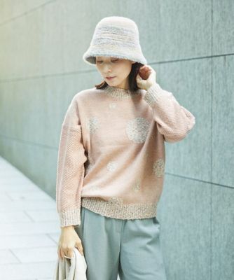 洗える］ドットインターシャニット | GIANNI LO GIUDICE (Women